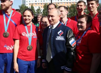 ПУТИН ПОХВАЛИЛ РОССИЙСКИХ АТЛЕТОВ- за красивое выступление на Европейских играх